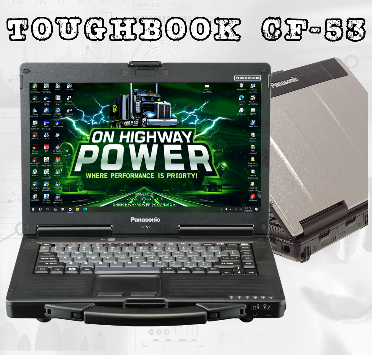FULL KIT) Toughbook 54 | ON HIGHWAY POWER™