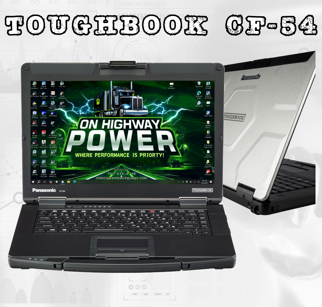 (FULL KIT) Toughbook 54