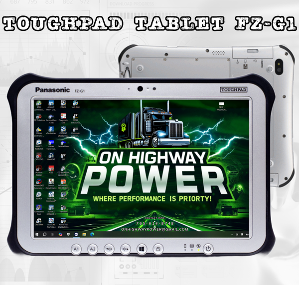 (FULL KIT) Panasonic Toughpad FZ-G1
