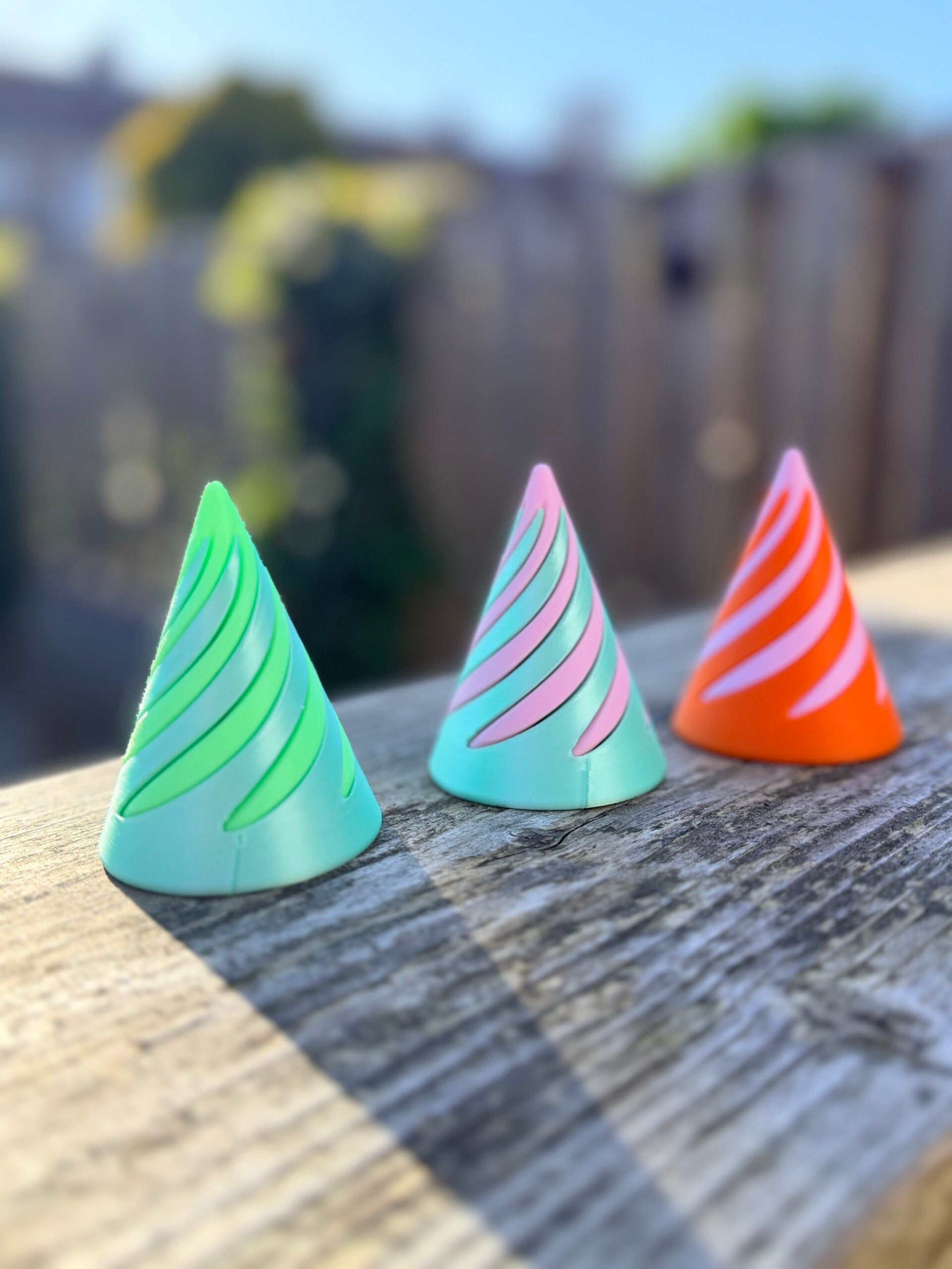 Spiral fidget toy
