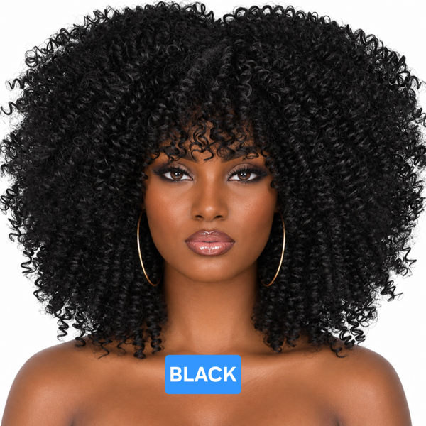 KINKY CURLY AFRO WIG (HIGH QUALITY SYNTHETIC WIGS)