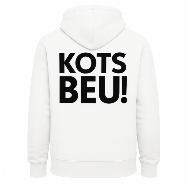 Hoodie wit kotsbeu!