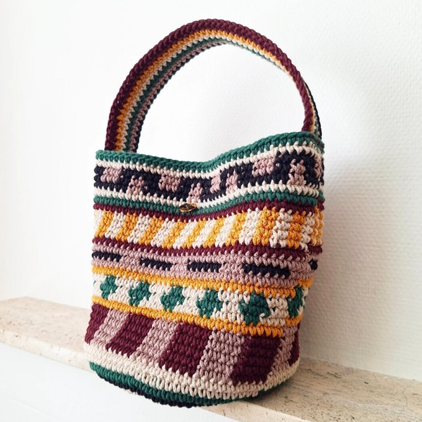 Crochet Bucket Bag