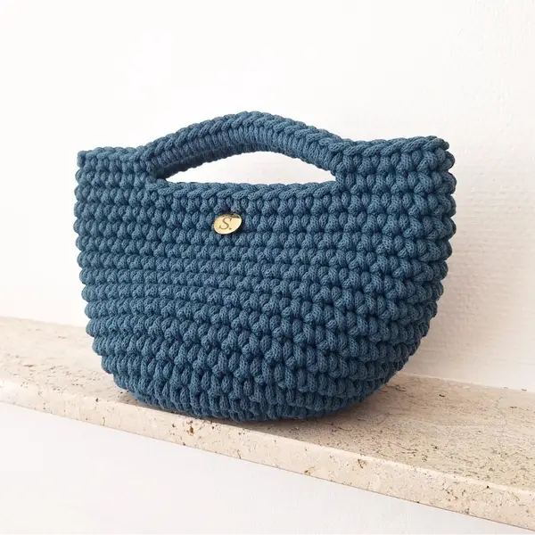 Sabenco Crochet Bag SKY