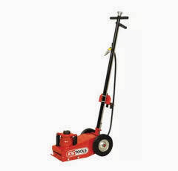 Cric Hydraulique Pneumatique avec Roulette 22 T