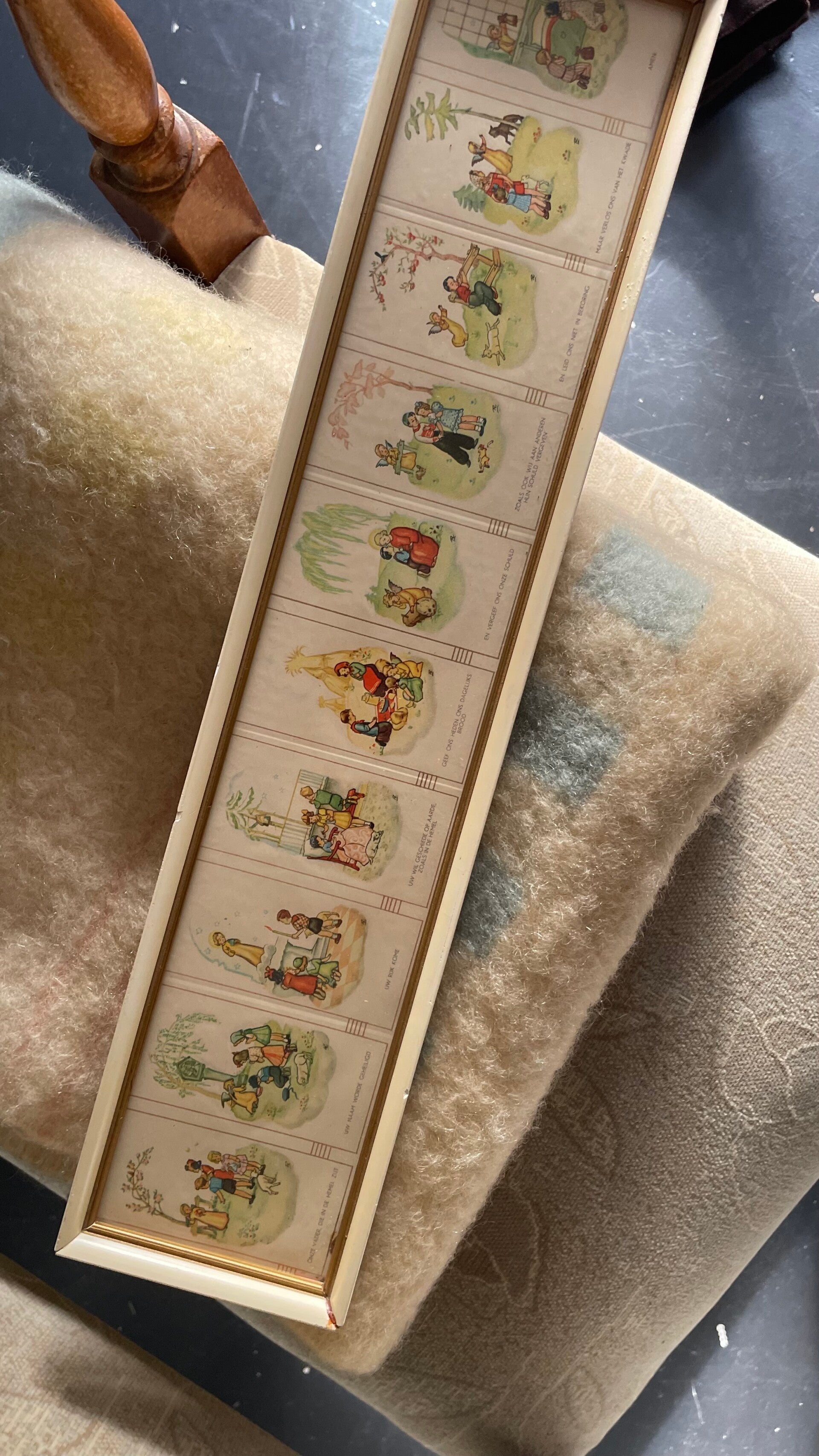 Vintage schilderijtje