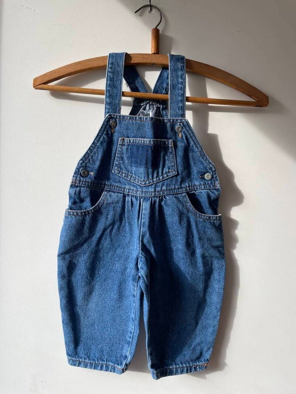 Vintage tuinbroekje Denim
