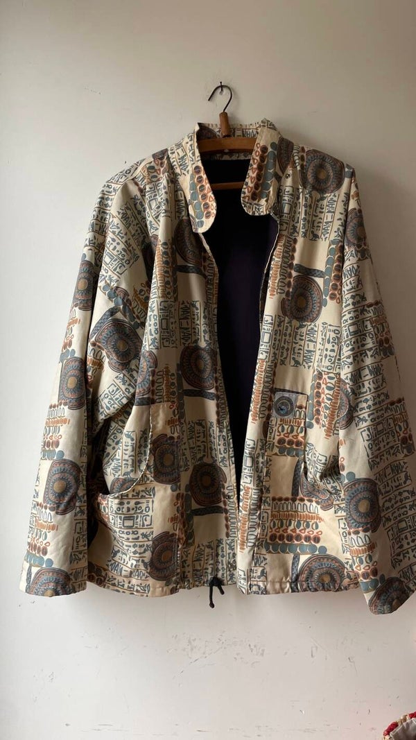 Oversized vintage coat