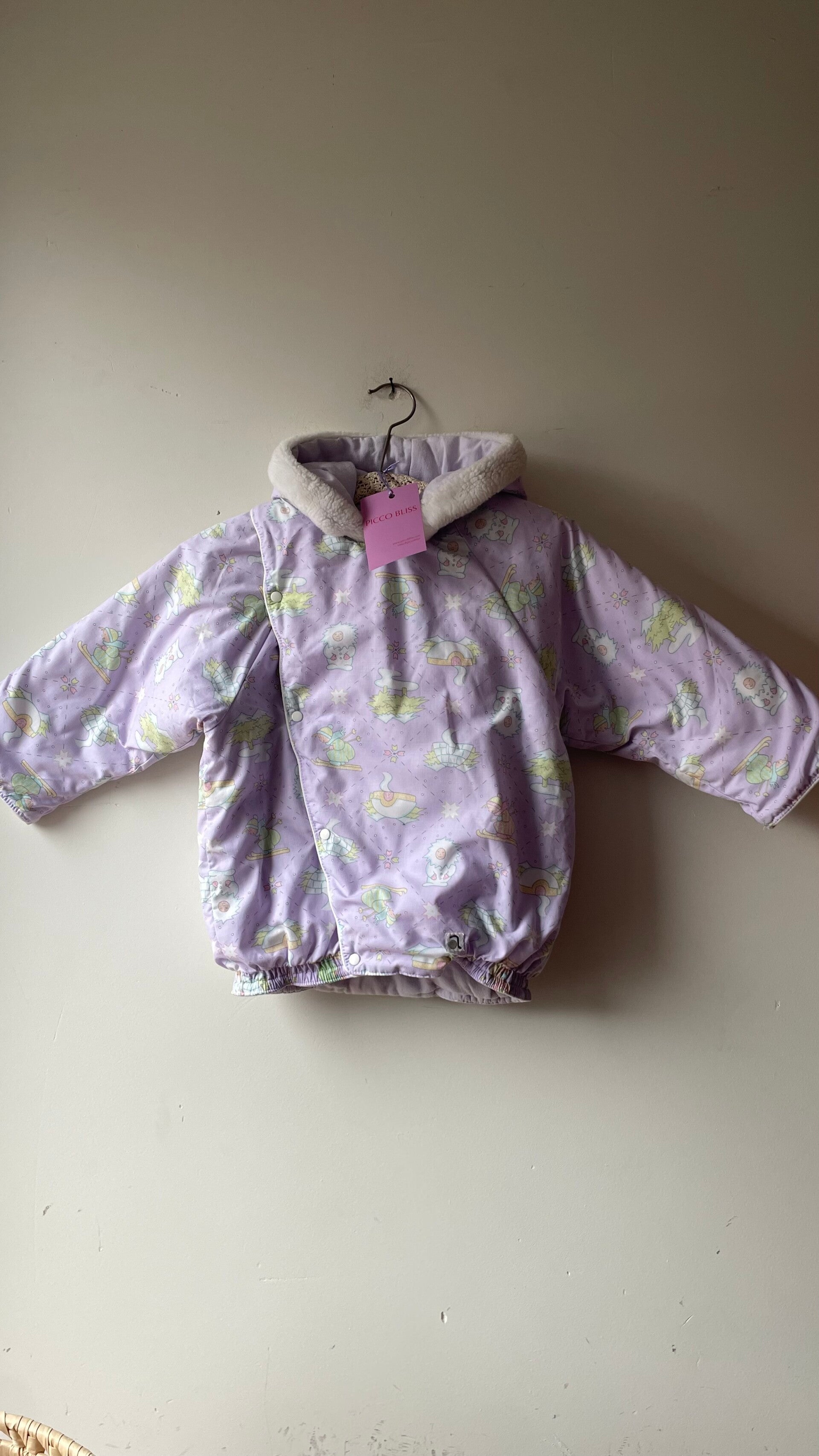 Vintage lila multi jack 2-3y