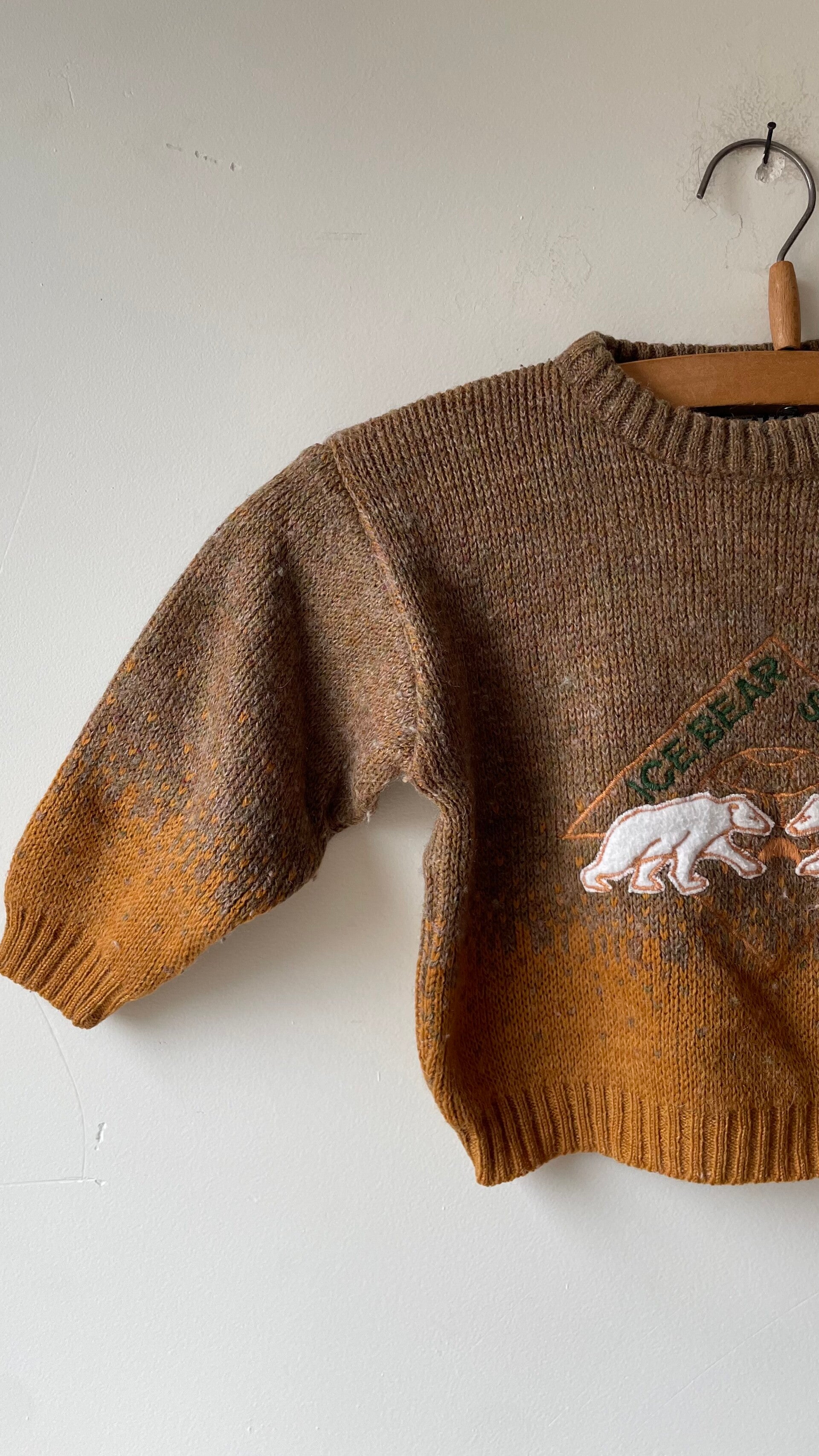 Vintage wintertrui 1y