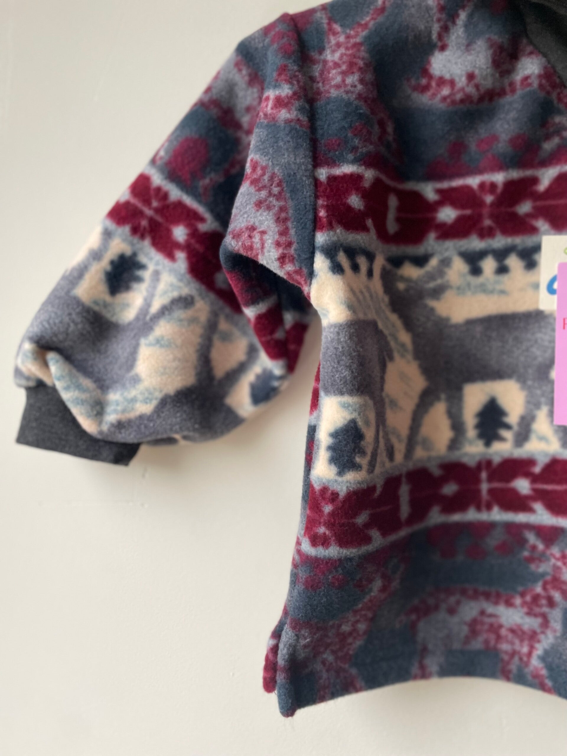 Fleece vintage truitje