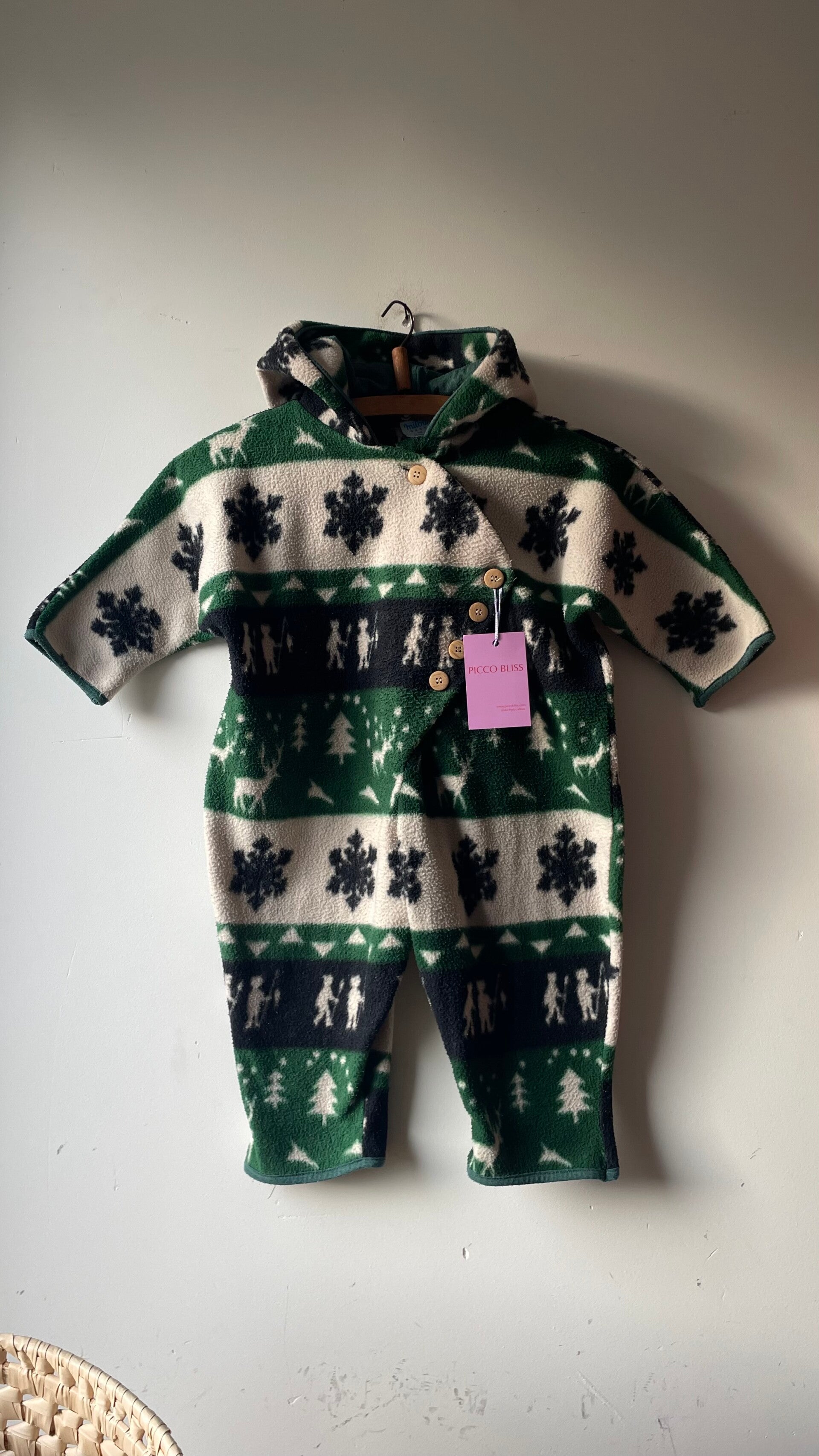 Fleece onesie