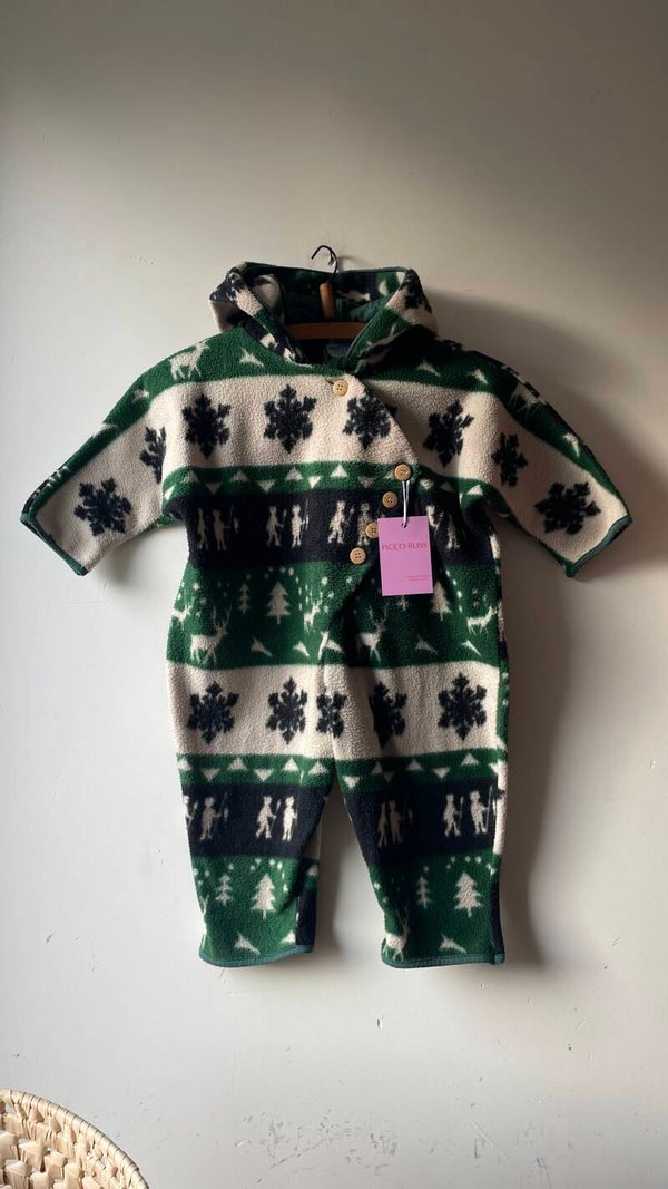 Fleece onesie