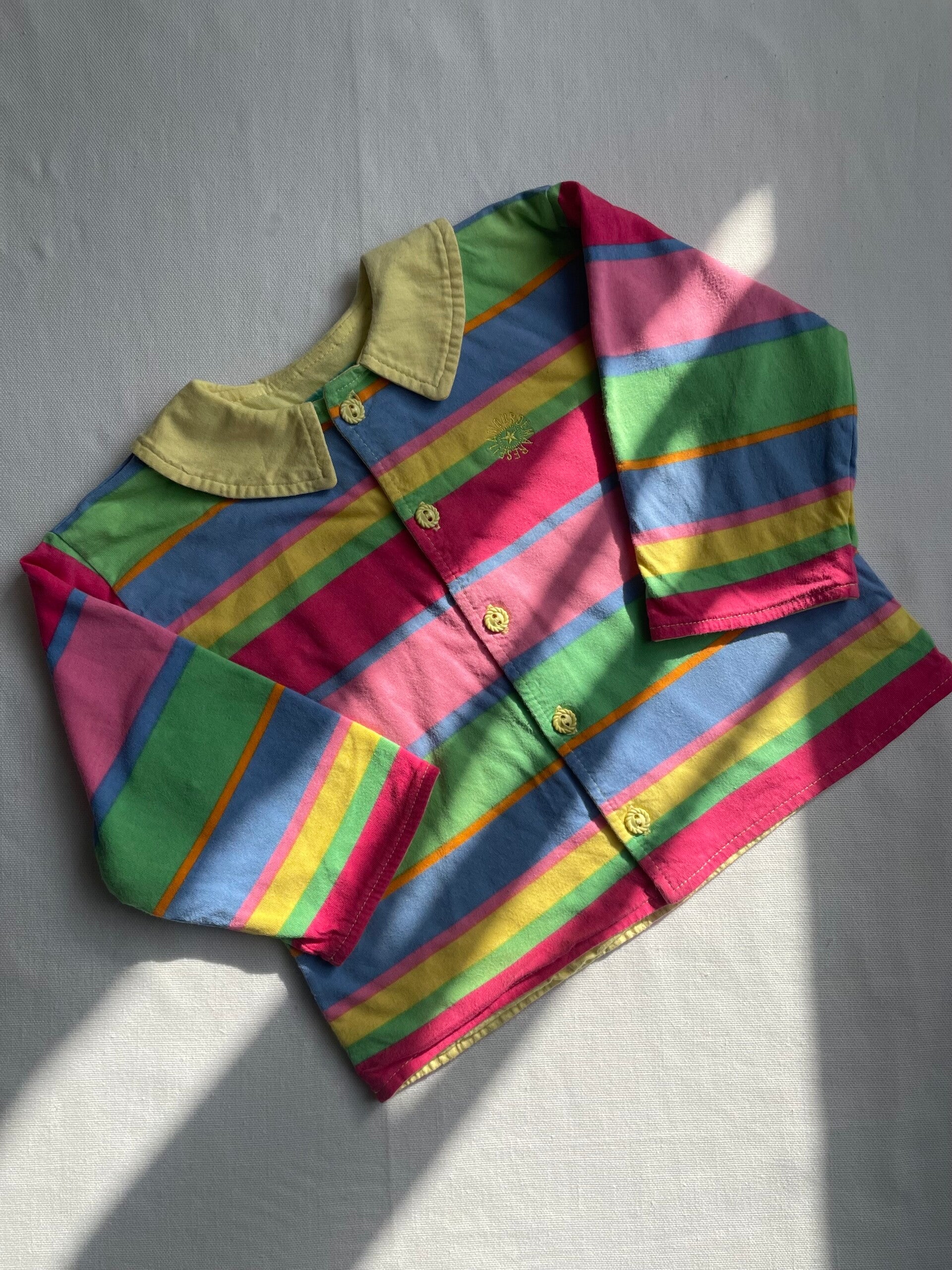 Vintage multicolor topje 1y