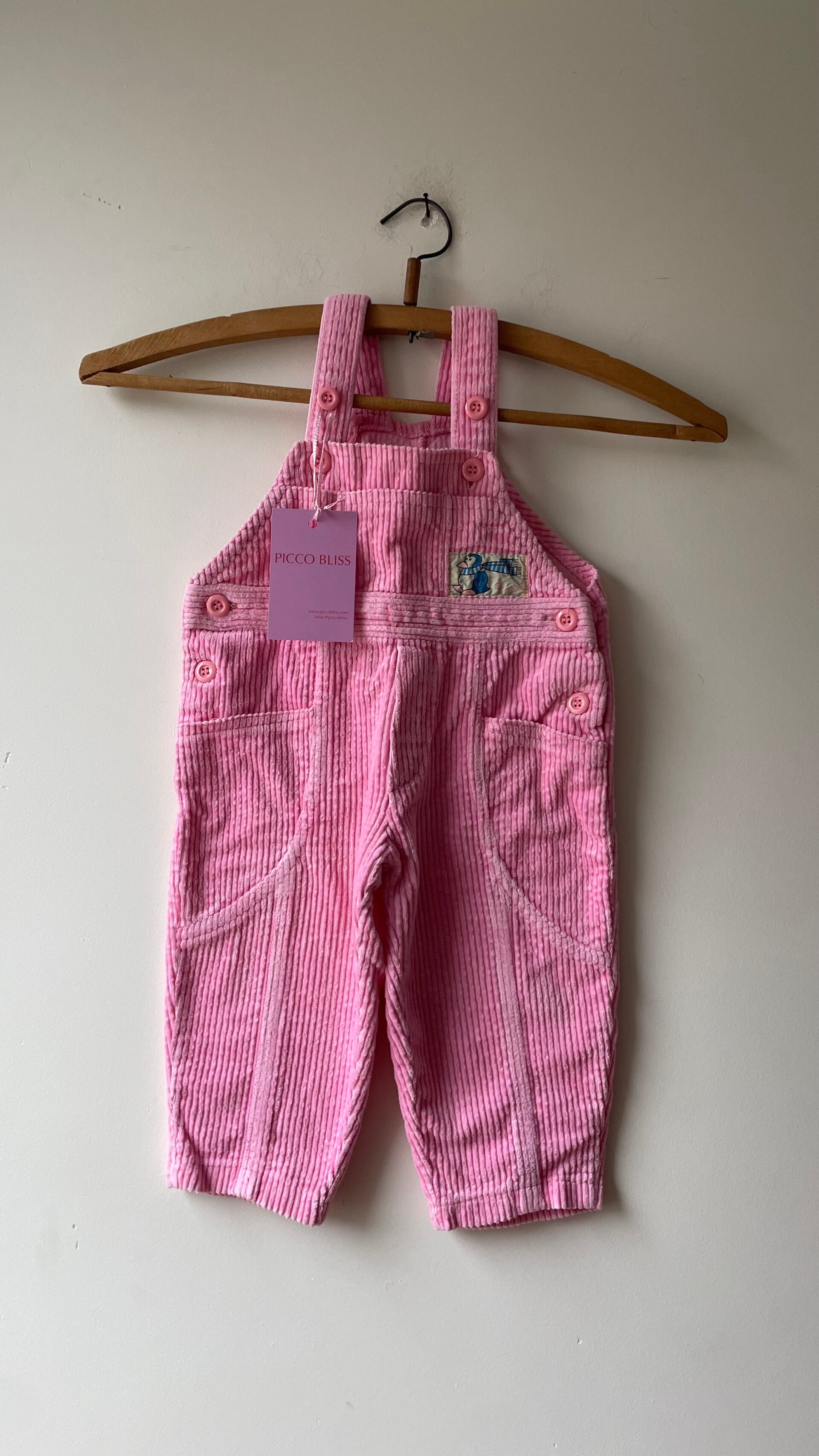Roze tuinbroek