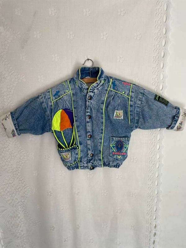 Denim 90s vintage jack 3/4y