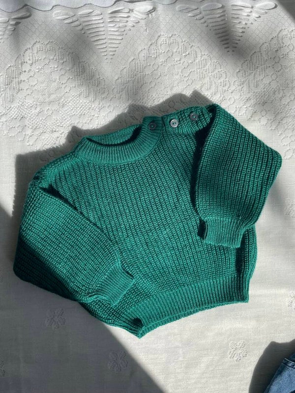 Vintage truitje groen 1y