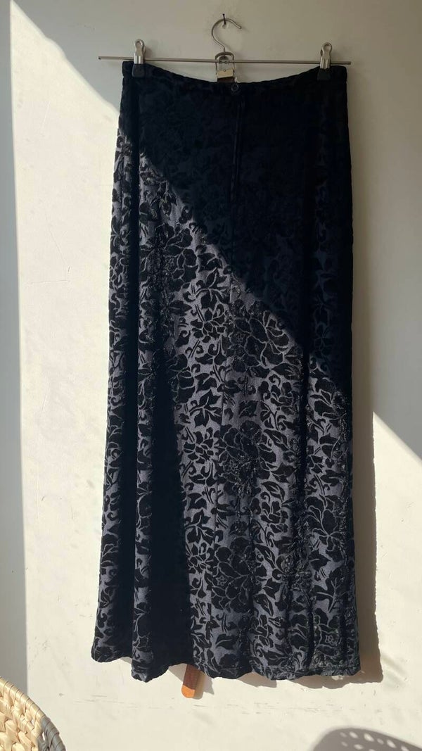 Velvet vintage skirt