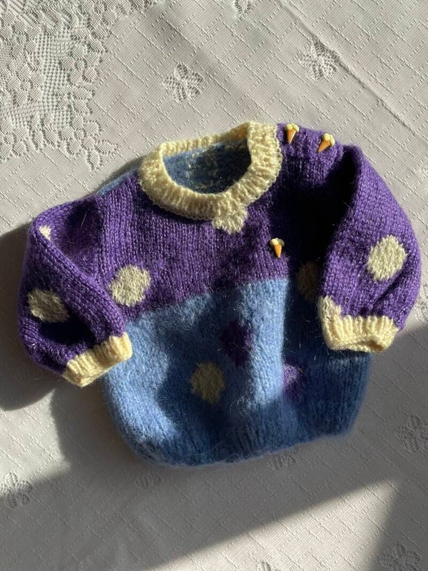 Handmade baby truitje 0-6m
