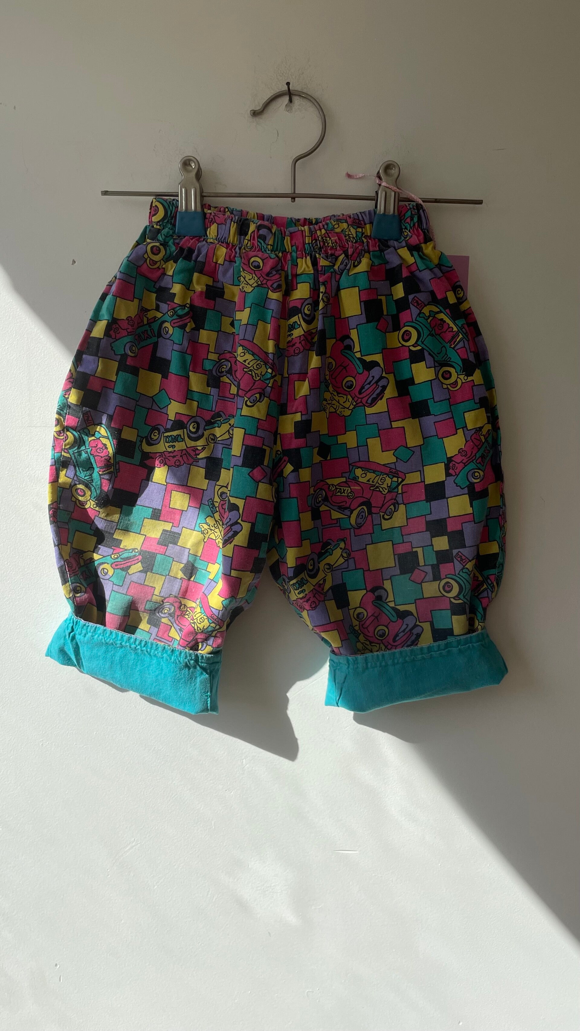 Vintage multi color broekje
