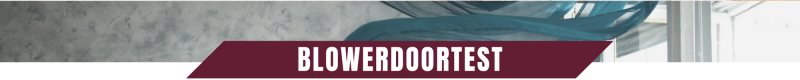 Banner blowerdoortest