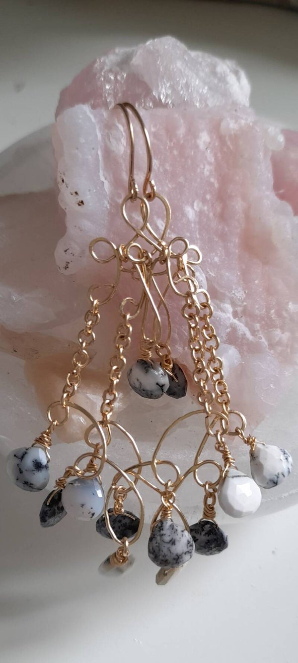 18ct Gold Lavender Quartz & Amethyst   FREE DELIVERY