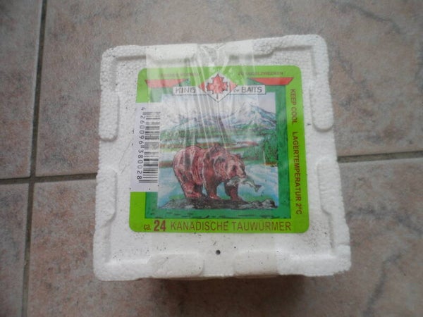 Kanadische Tauwürmer 24 STK