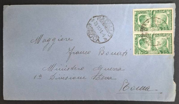 1941 - Fratellanza d'armi italo tedesca - Busta