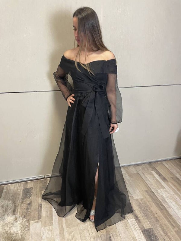 Black tulle - 1223