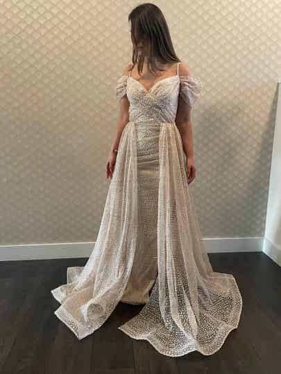 Beige Hira dress   - 1366