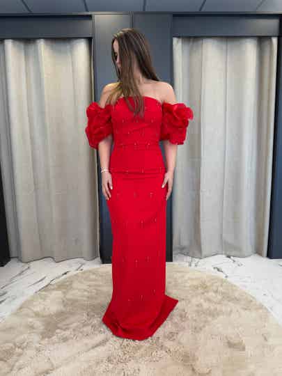 Red Yasmin dress - 1493