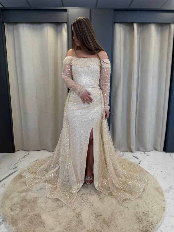 Diva beige dress - 1495