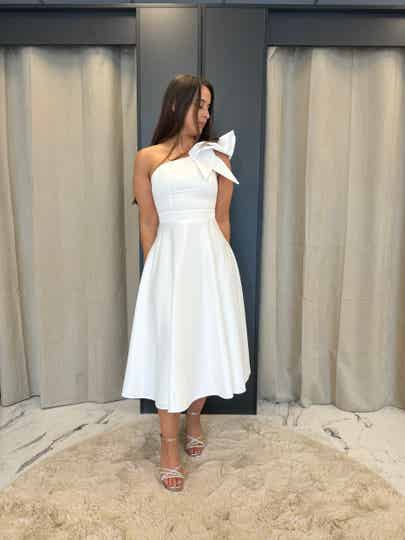 Yagmur white dress - 1484