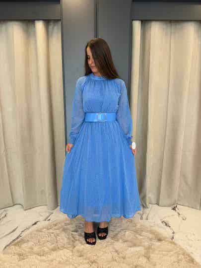Rima dress blue 1480