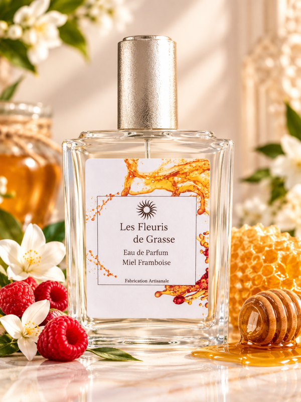 Miel framboise - Les Fleuris de Grasse - 100 ml