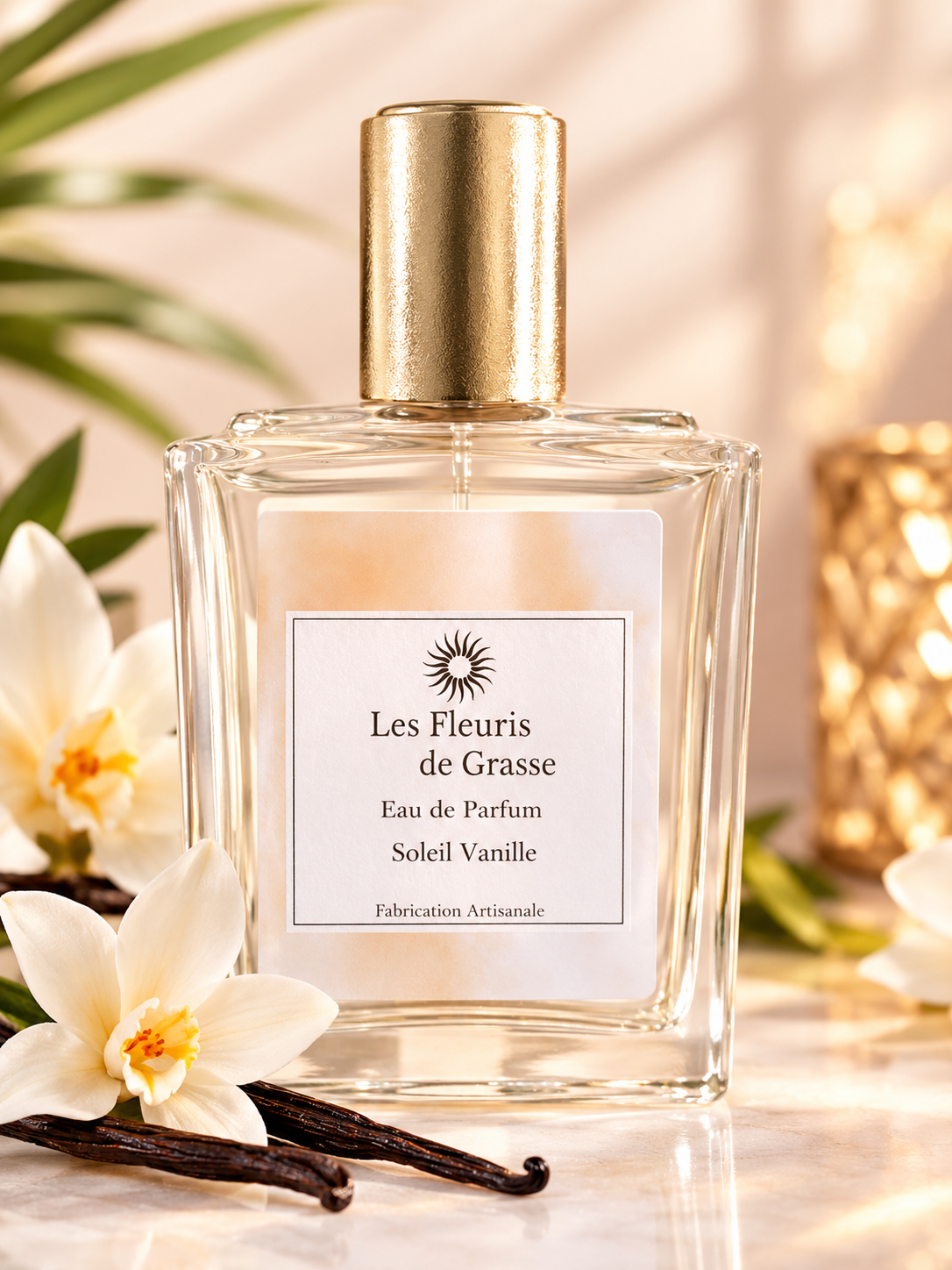 Soleil Vanille - les fleuris de Grasse 100 ml