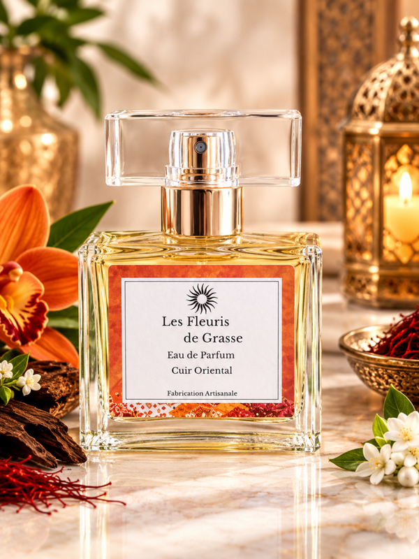 Parfum cuir oriental - Les Fleuris de Grasse - 50 ml