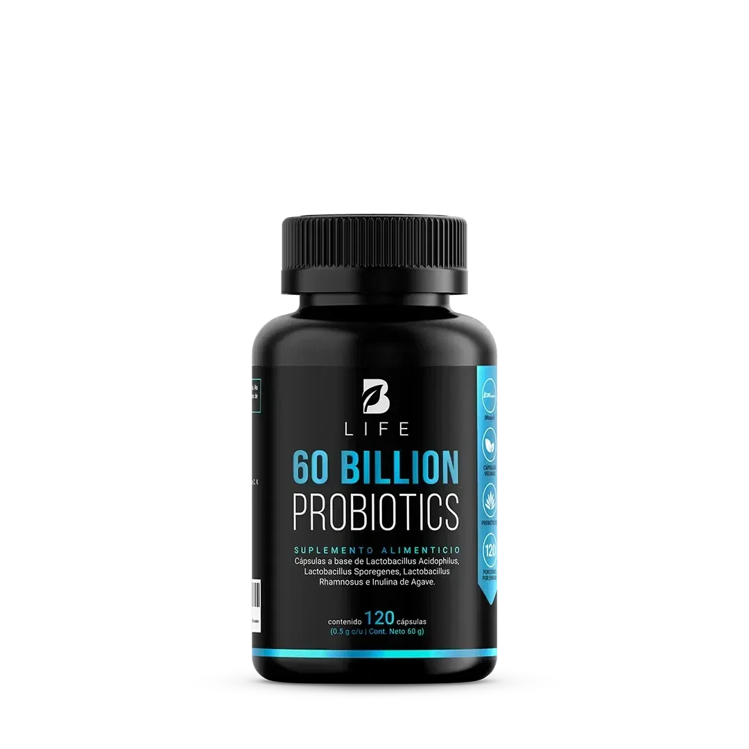 60 Billones de Probióticos | DRcaps | con Inulina De Agave