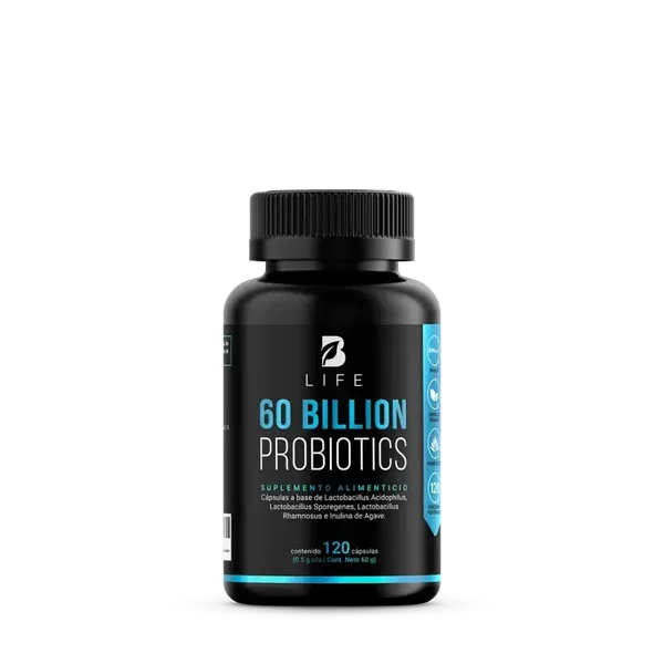 60 Billones de Probióticos | DRcaps | con Inulina De Agave