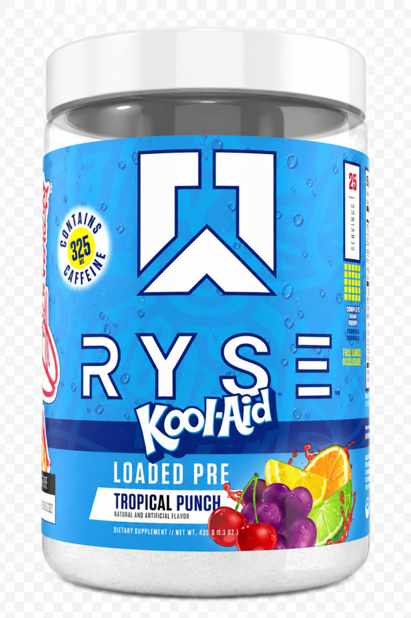 Ryse Loaded Pre Kool-Aid Tropical Punch 25serv