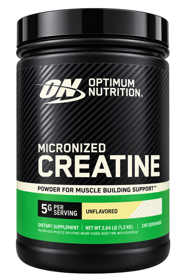 Creatina Optimum Nutrition Micronized 1.2 kg | 240 Servicios