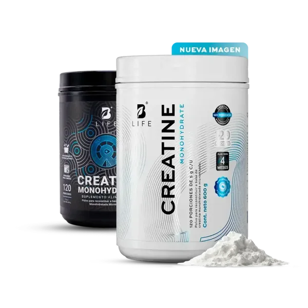 Creatina monohidratada micronizada 600 gramos