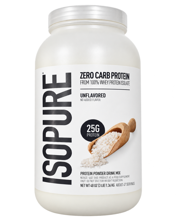 Isopure Zero Carb Protein 3 lb –  Sin Sabor | 25 g de Proteína
