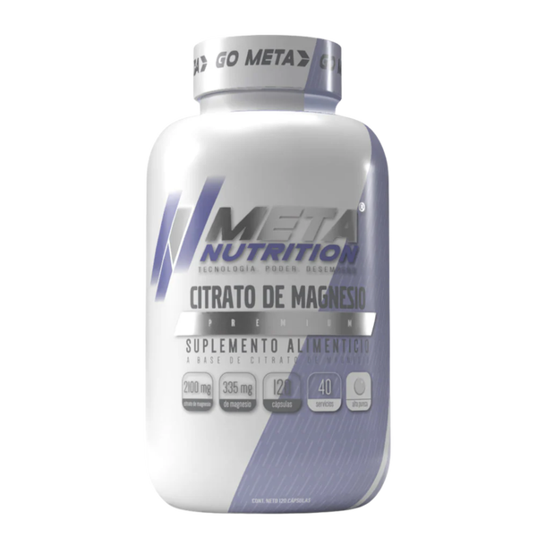 META CITRATO DE MAGNESIO 2100 MG 120 CAPS