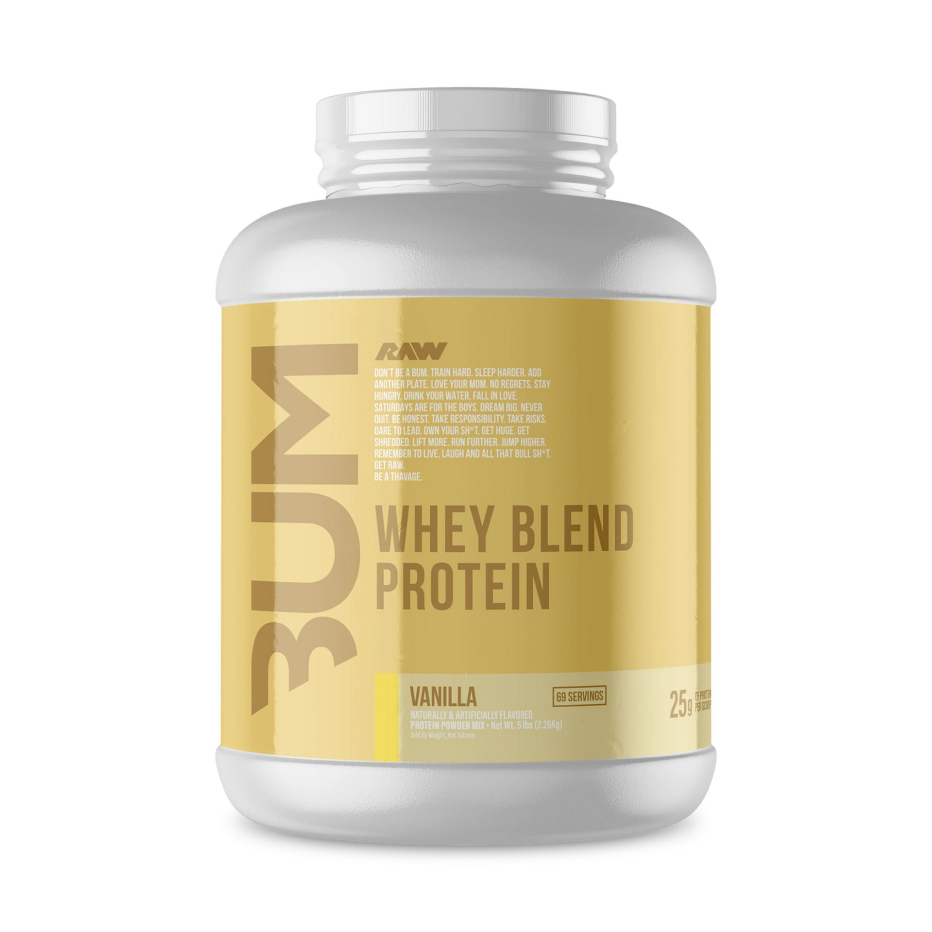 RAW CBUM WHEY PREMIUM PROTEIN 5 LBS