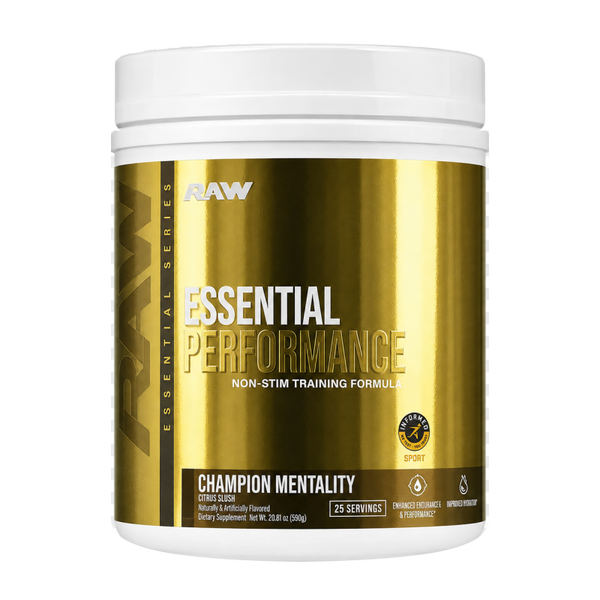RAW Essential Performance – Preentreno sin estimulantes | 25 servicios