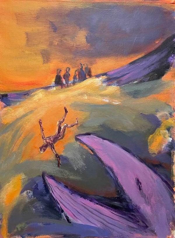 Jonas smides overbord