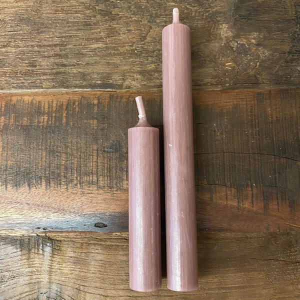 Stabkerze 10cm taupe P03181