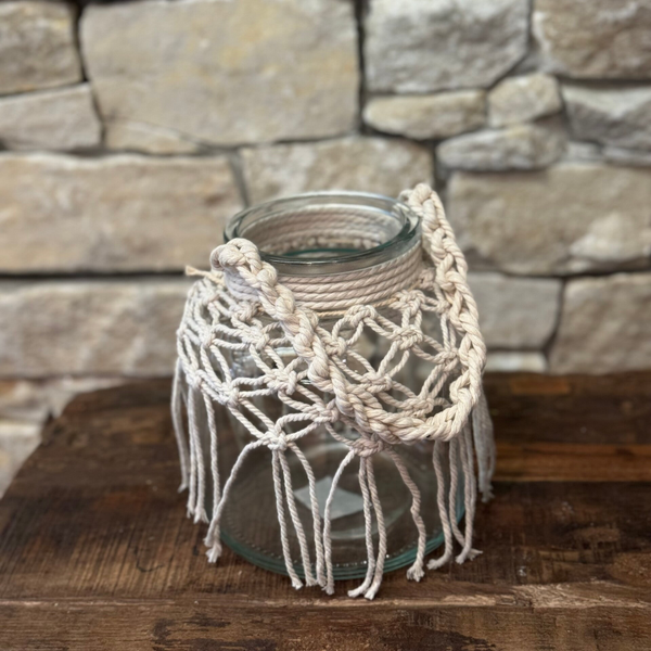 Vase Makramee P14781