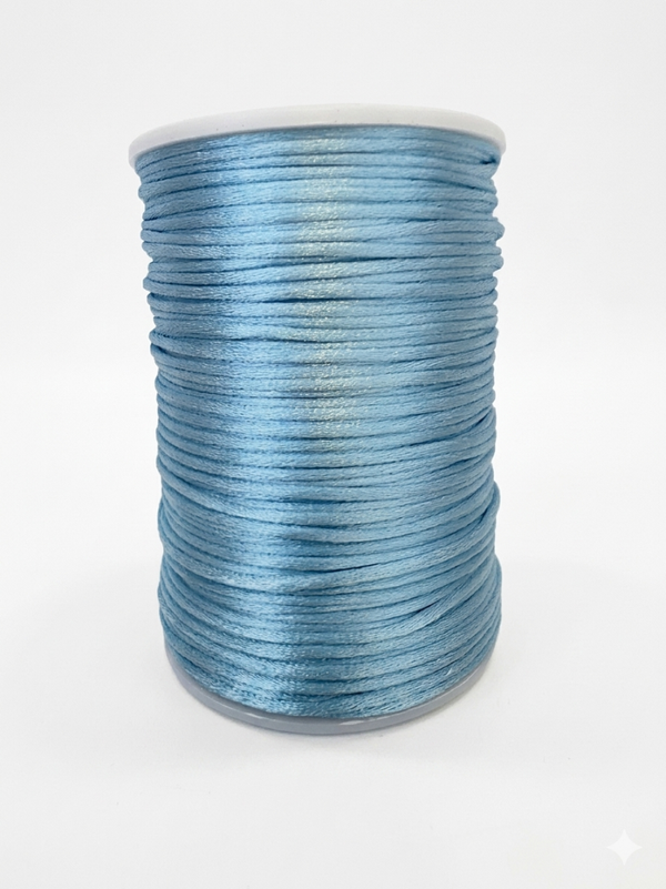 Mix & Match Satin Cord Baby Blue